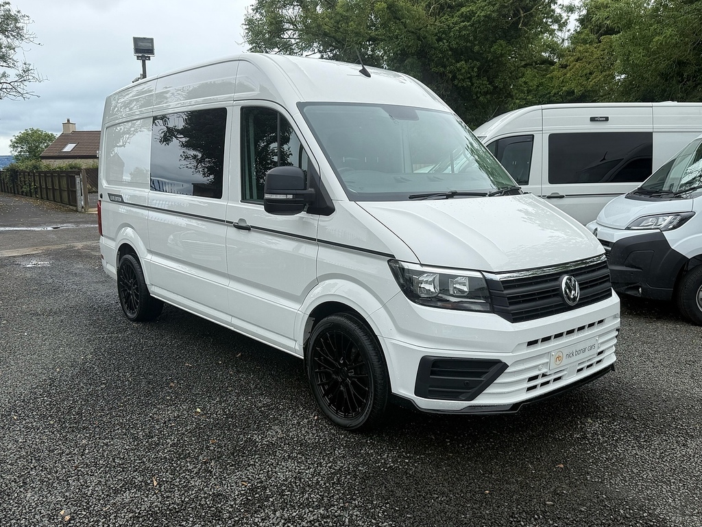 Volkswagen Crafter Tdi Cr35 Trendline XGZ2087 White #6