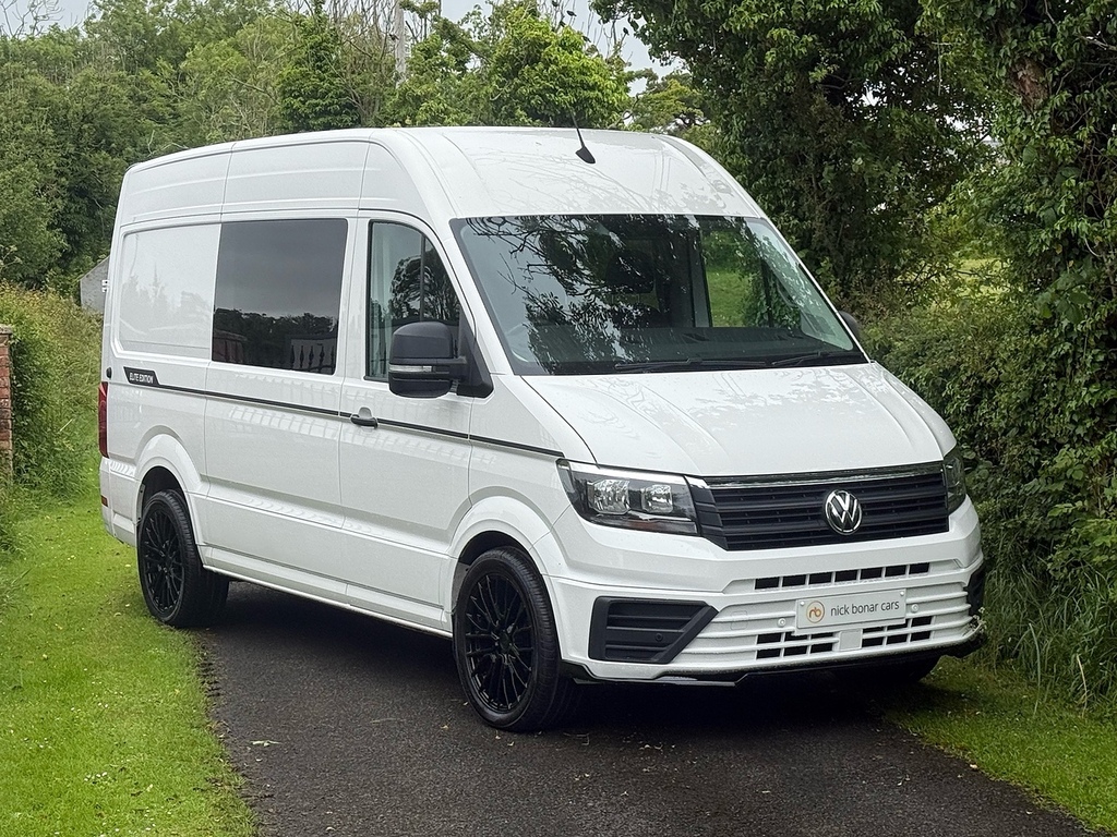 Volkswagen Crafter Tdi Cr35 Trendline XGZ2087 White #2