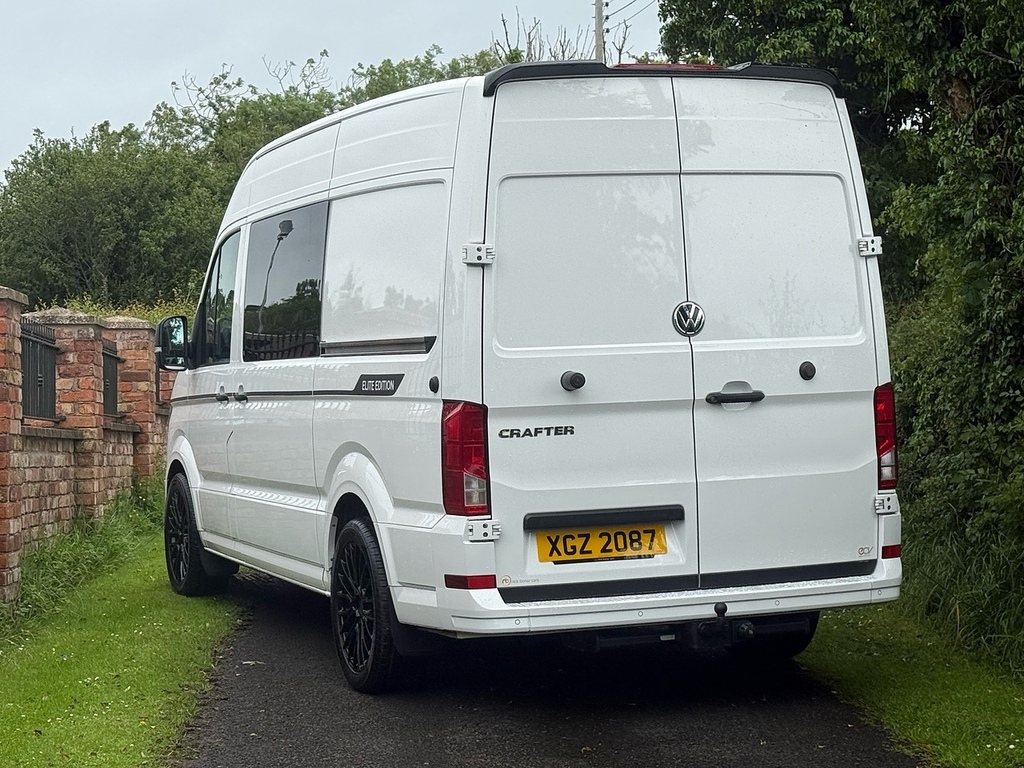 Volkswagen Crafter Tdi Cr35 Trendline XGZ2087 White #4