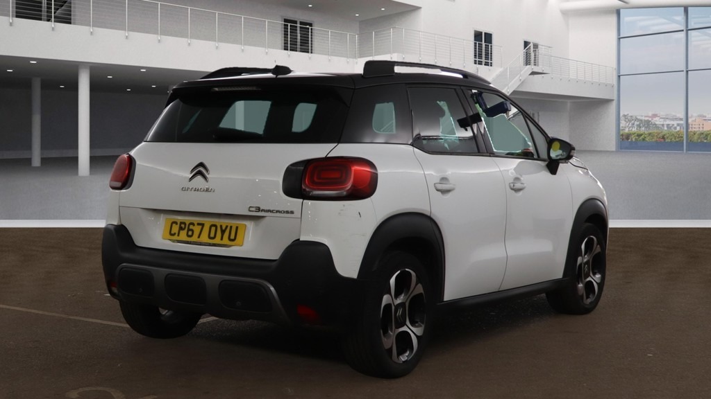 Citroen C3 Aircross 1.6 Bluehdi Flair CP67OYU White #4