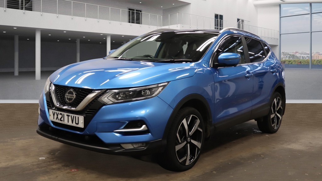 Nissan Qashqai 1.3 Dig-t N-motion Panroof Nav Camera YX21TVU Blue #5