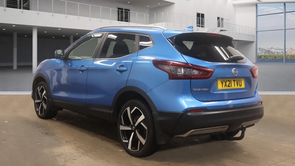 Nissan Qashqai 1.3 Dig-t N-motion Panroof Nav Camera YX21TVU Blue #2