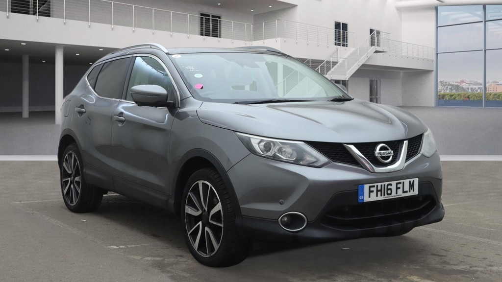 Nissan Qashqai 1.2 Dig-t Tekna Panroof Nav Camera Ul FH16FLM Grey