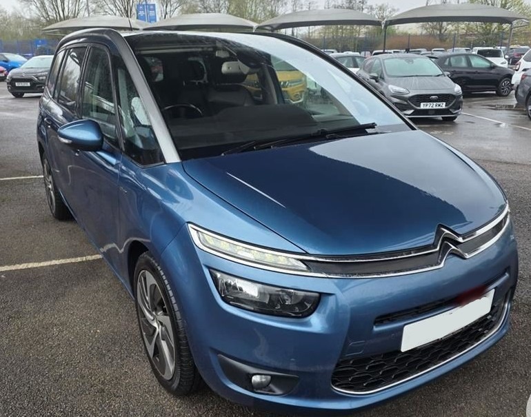 Citroen Grand C4 Picasso 2.0 Bluehdi Exclusive Panroof Nav Came Blue