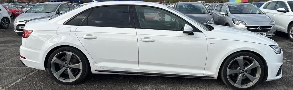 Audi A4 35 Tfsi Black Edition Tech Pk Nav Dab RK69JGU White #6