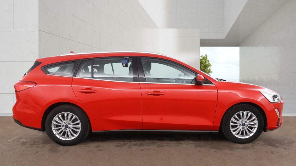 Ford Focus 1.5 Ecoblue 120 Titanium Sat Nav Ulez C KJ19OVX Red #6