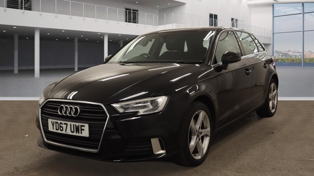 Audi A3 1.0 Tfsi Sport YD67UWF Black #2