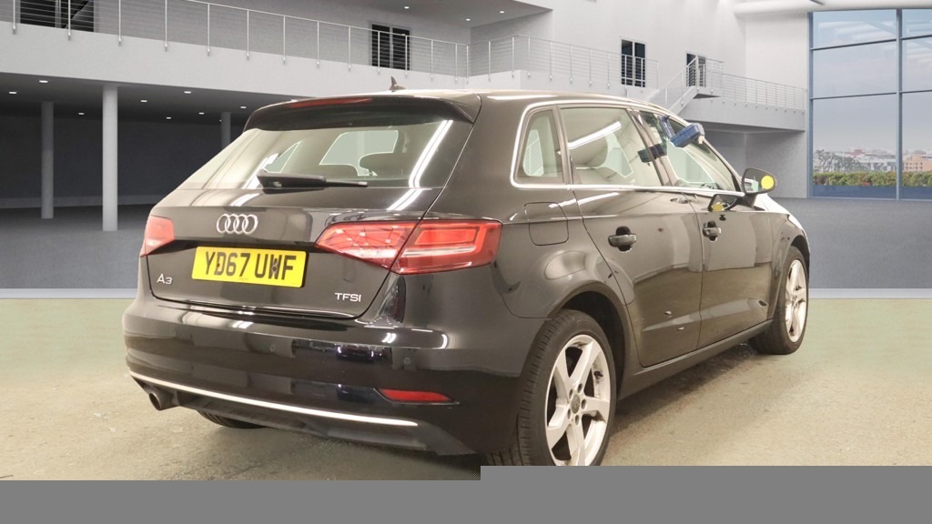 Audi A3 1.0 Tfsi Sport YD67UWF Black #4
