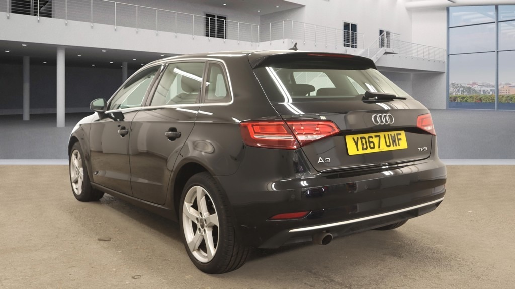 Audi A3 1.0 Tfsi Sport YD67UWF Black #3