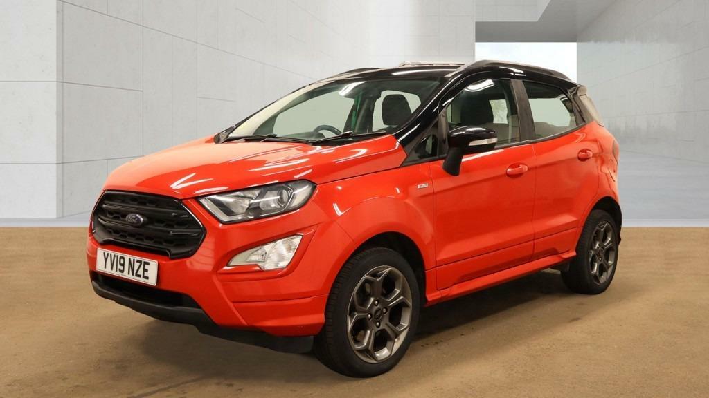 Ford Ecosport 1.5 Ecoblue 125 St-line YV19NZE Red #2