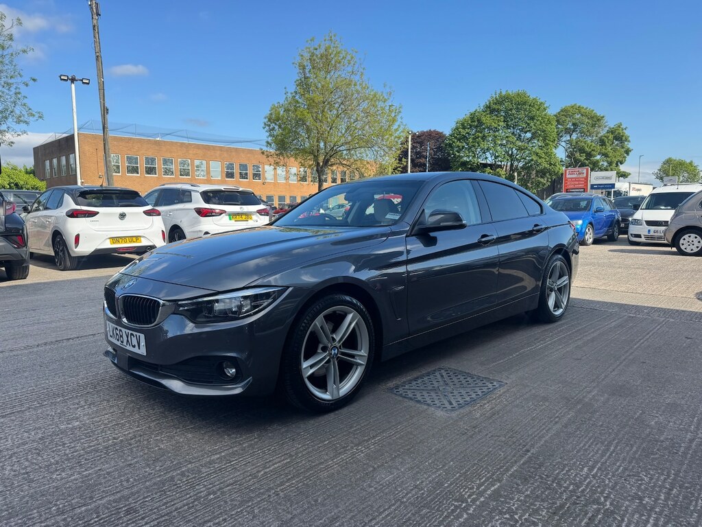 BMW 4 Series 420D 190 Se Pro Media Nav Ulez LK68XCV Grey #6