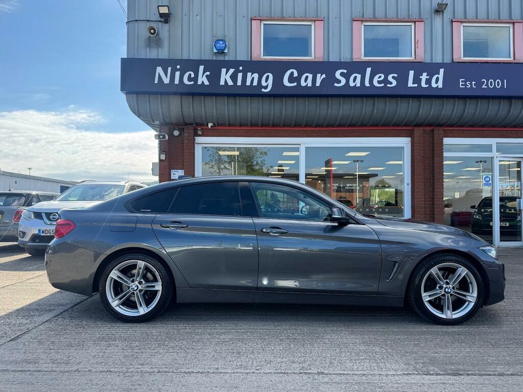 BMW 4 Series 420D 190 Se Pro Media Nav Ulez LK68XCV Grey #4