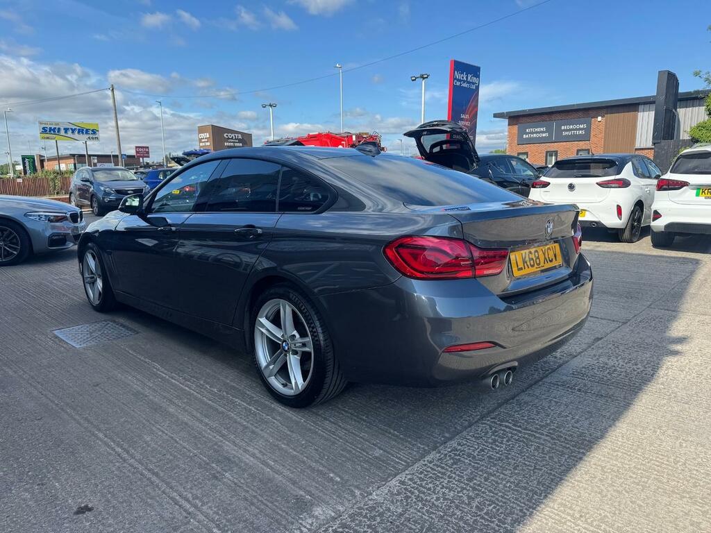 BMW 4 Series 420D 190 Se Pro Media Nav Ulez LK68XCV Grey #2