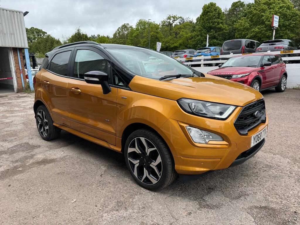 Ford Ecosport 1.5 Ecoblue 125 St-line Awd YO68TTK Yellow #3