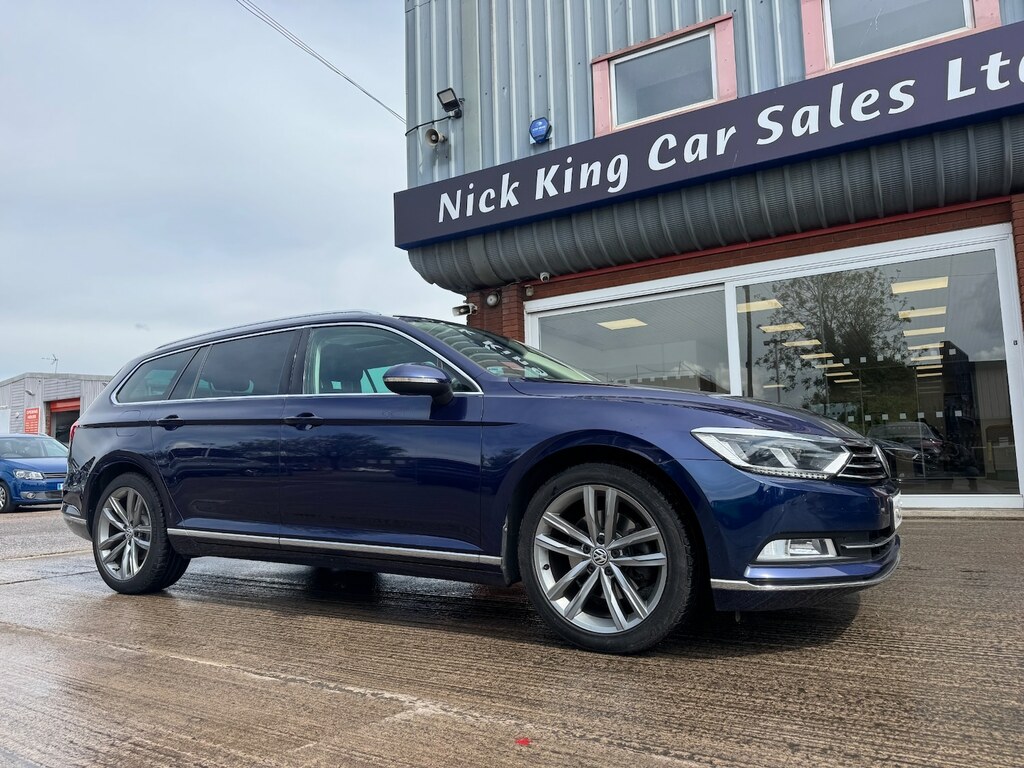 Volkswagen Passat 2.0 Tdi Gt Panroof Nav 1 Owner Ulez Blue