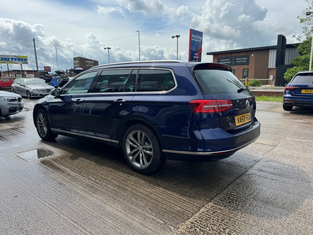 Volkswagen Passat 2.0 Tdi Gt Panroof Nav 1 Owner Ulez VA68HGM Blue #2