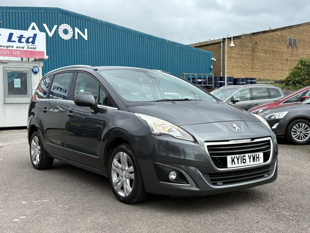 Peugeot 5008 1.6 Bluehdi 120 Active Eat6 35 Tax 65 Mpg Grey