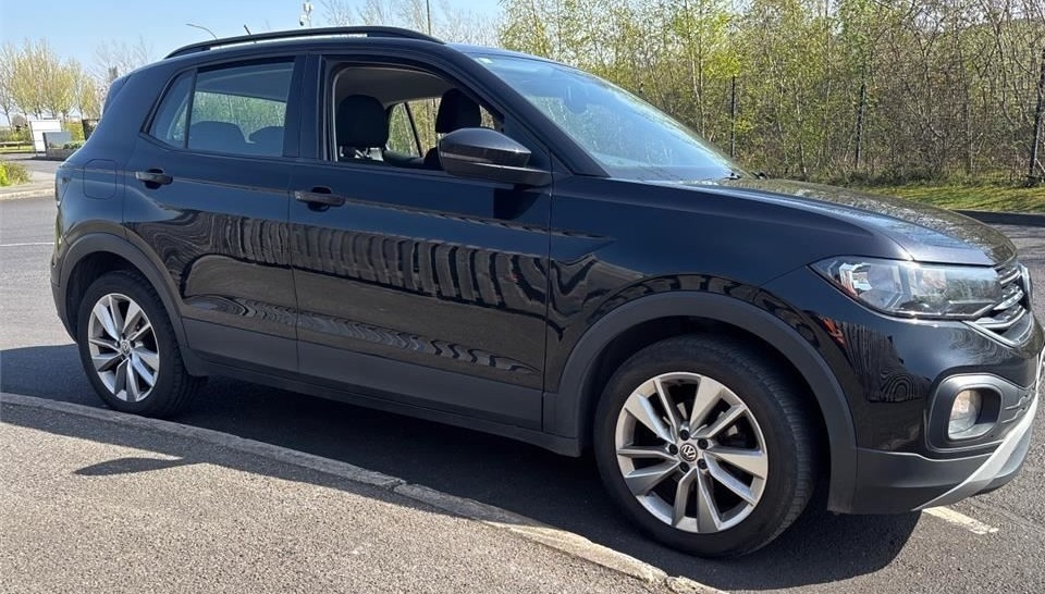 Volkswagen T-Cross 1.0 Tsi 115 Se Car Net Apps Ulez Dab Black