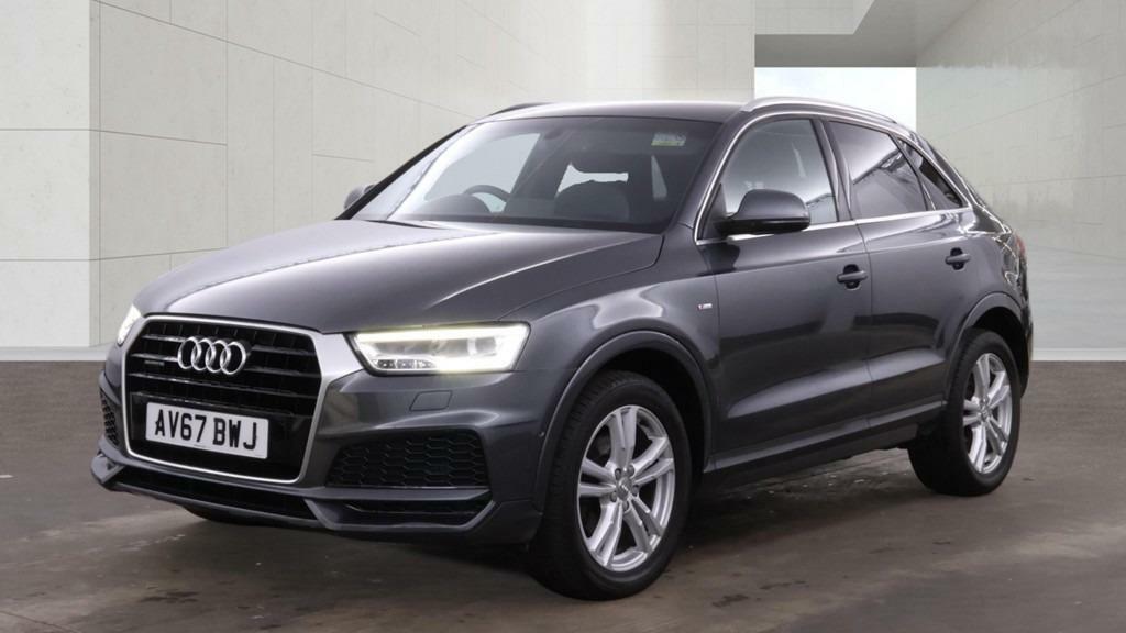 Audi Q3 2.0 Tdi Quattro S Line Edition S Tronic Nav AV67BWJ Grey #4