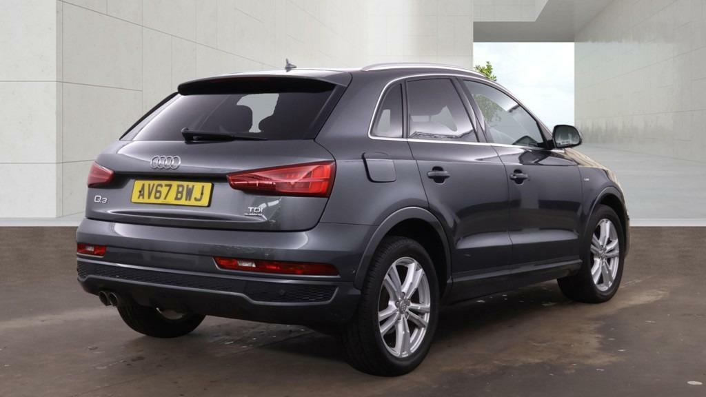 Audi Q3 2.0 Tdi Quattro S Line Edition S Tronic Nav AV67BWJ Grey #5