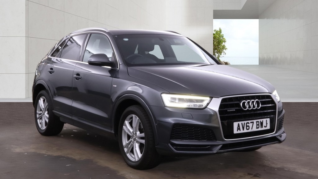 Audi Q3 2.0 Tdi Quattro S Line Edition S Tronic Nav Grey