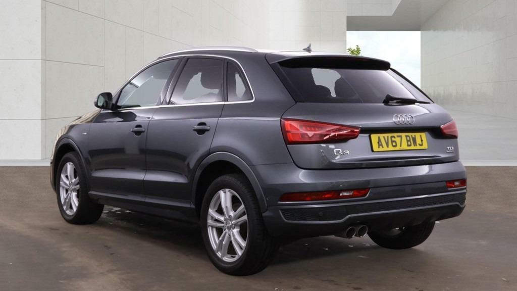 Audi Q3 2.0 Tdi Quattro S Line Edition S Tronic Nav AV67BWJ Grey #2