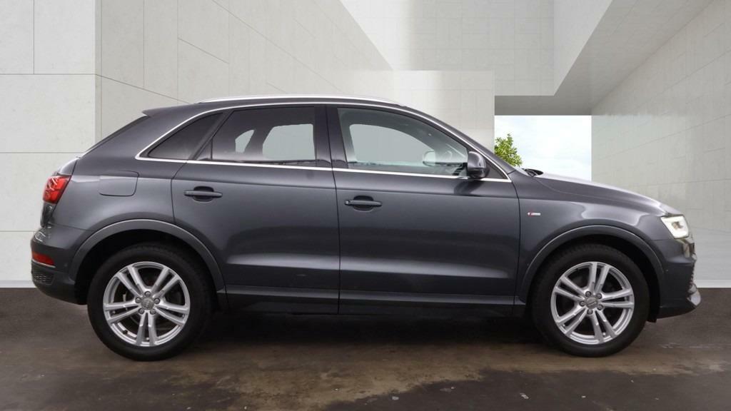 Audi Q3 2.0 Tdi Quattro S Line Edition S Tronic Nav AV67BWJ Grey #6