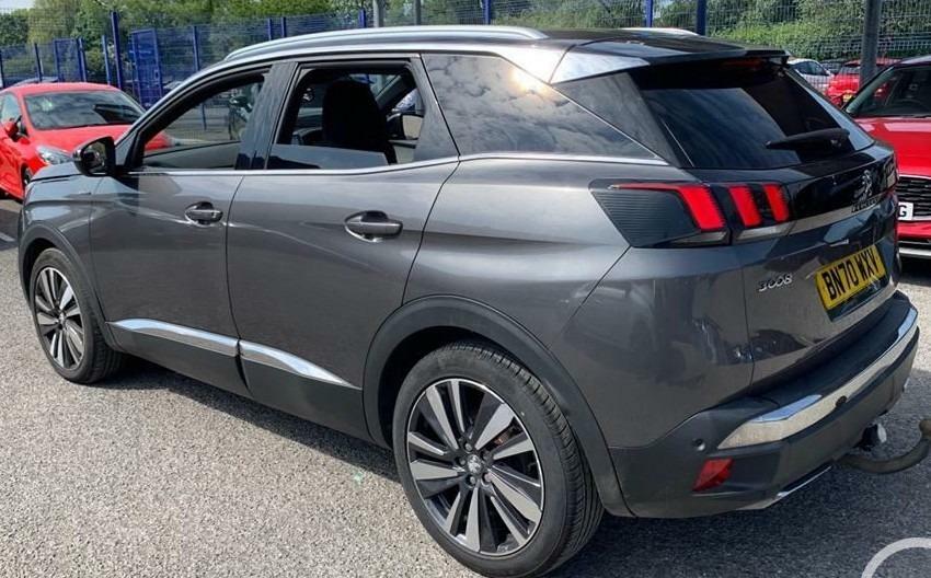 Peugeot 3008 2.0 Bluehdi 180 Gt Line Premium Eat8 Panroo Grey #2