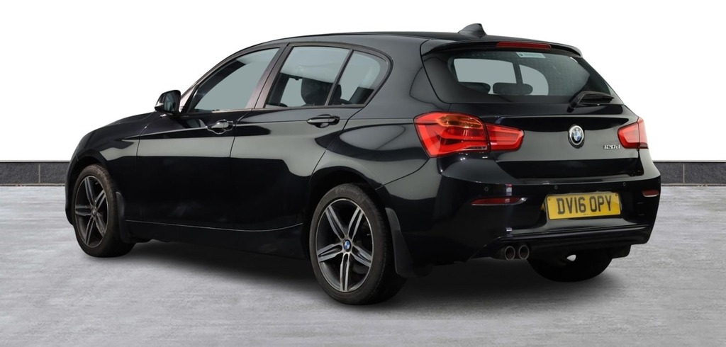 BMW 1 Series 120D Sport Nav Leather 35 Tax Ulez Black #2