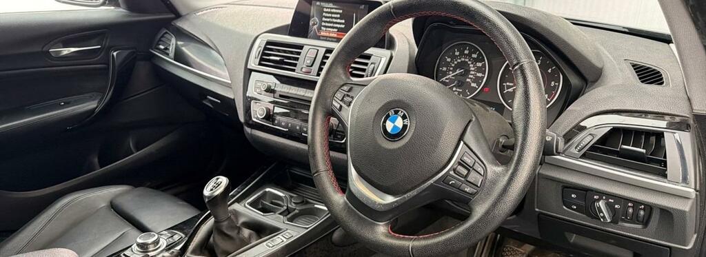 BMW 1 Series 120D Sport Nav Leather 35 Tax Ulez Black #4