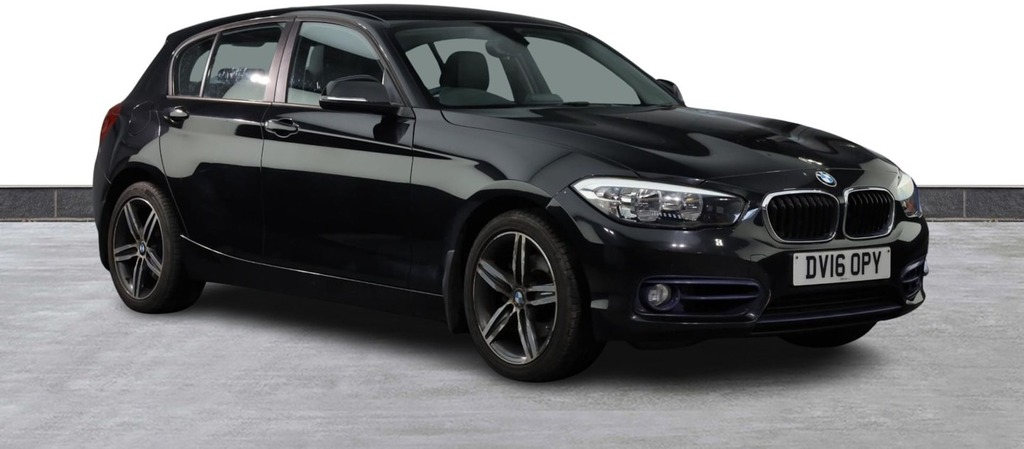 BMW 1 Series 120D Sport Nav Leather 35 Tax Ulez Black