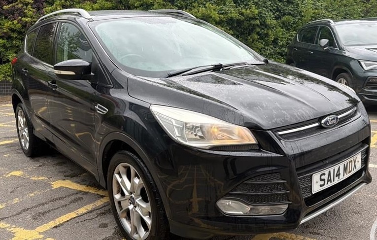 Ford Kuga 2.0 Tdci Zetec Appearance Pack Dab Blue SA14MDX Black #5