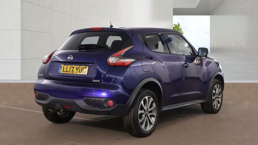 Nissan Juke 1.5 Dci Tekna Nav Camera Leather Ulez LL17YUC Blue #5