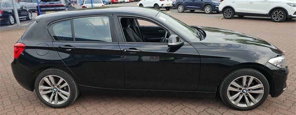 BMW 1 Series 116D Sport 20 Tax 72 Mpg Ulez 8 Servi MD65ZDK Black #4