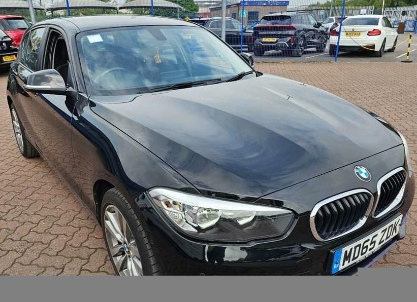 BMW 1 Series 116D Sport 20 Tax 72 Mpg Ulez 8 Servi Black