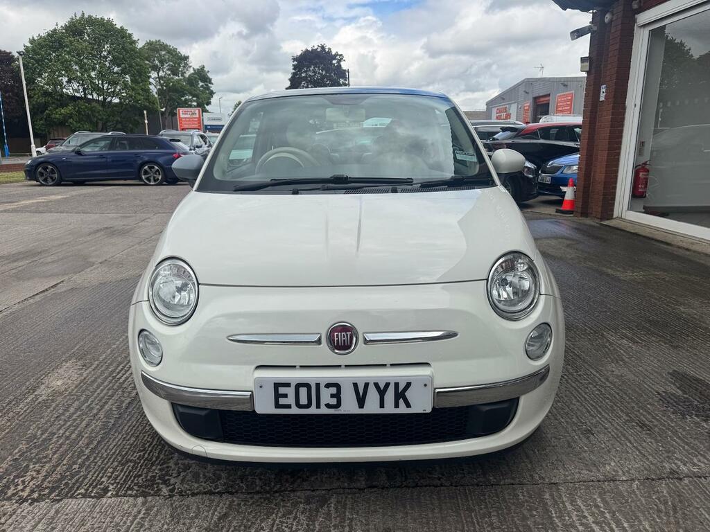Fiat 500 1.2 Lounge Blue Me 35 Tax Ulez Low Ins EO13VYK White #5