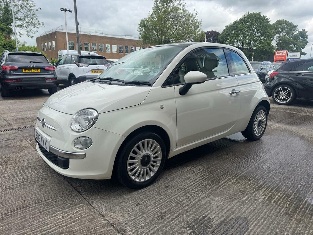 Fiat 500 1.2 Lounge Blue Me 35 Tax Ulez Low Ins EO13VYK White #6