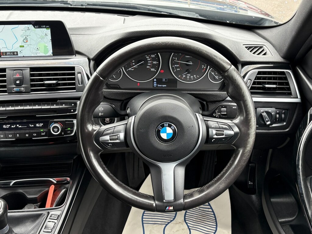 BMW 3 Series 320I M Sport Pro Media Nav Leather Ulez Black #3
