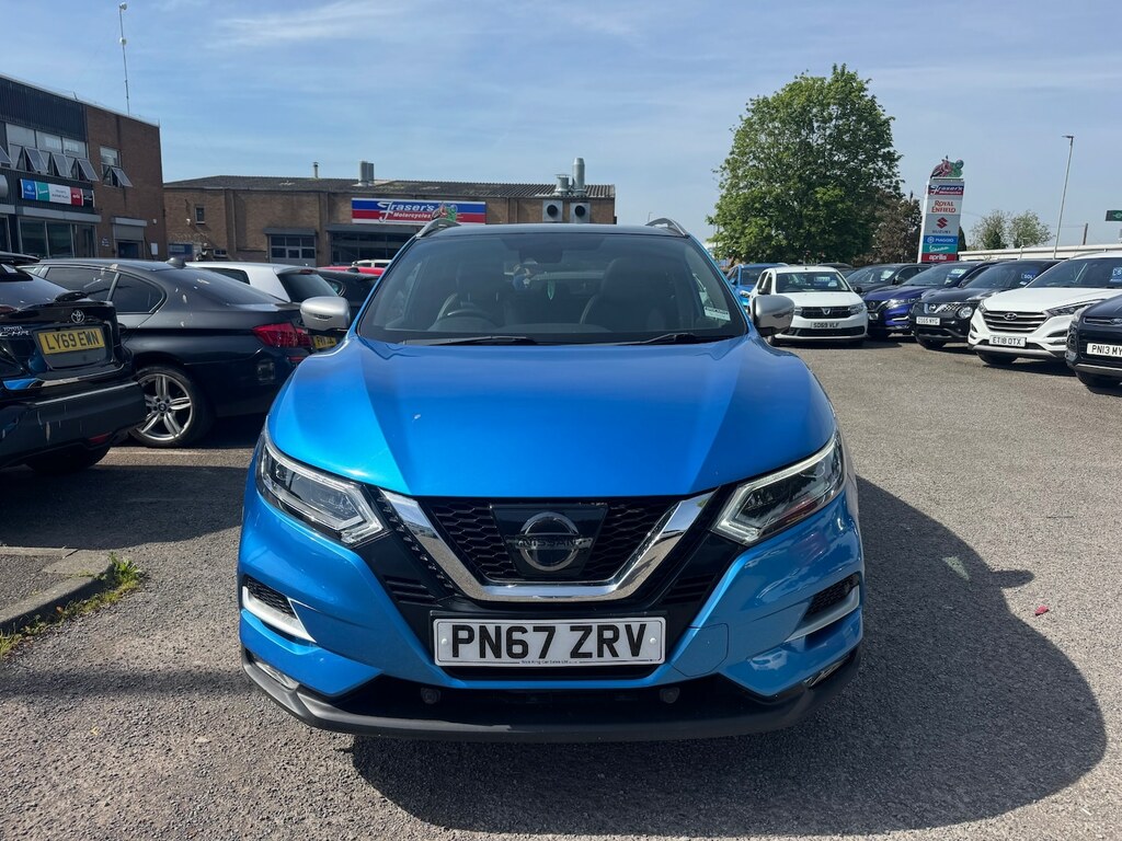 Nissan Qashqai 1.2 Dig-t Tekna Xtronic Panroof Bose L PN67ZRV Blue #4
