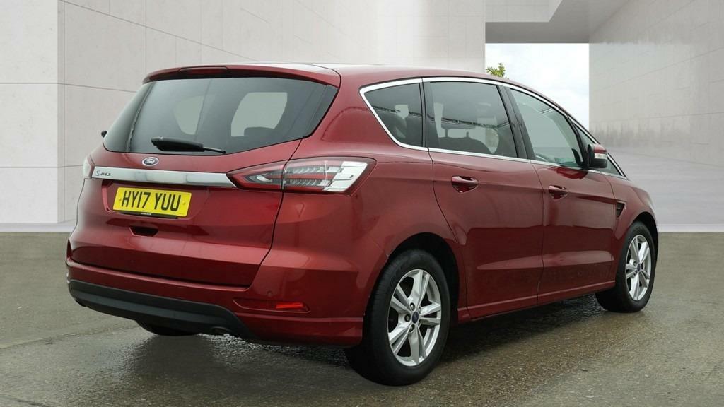 Ford S-Max 2.0 Tdci 150 Titanium Nav Ulez Dab Se HY17YUU Red #5