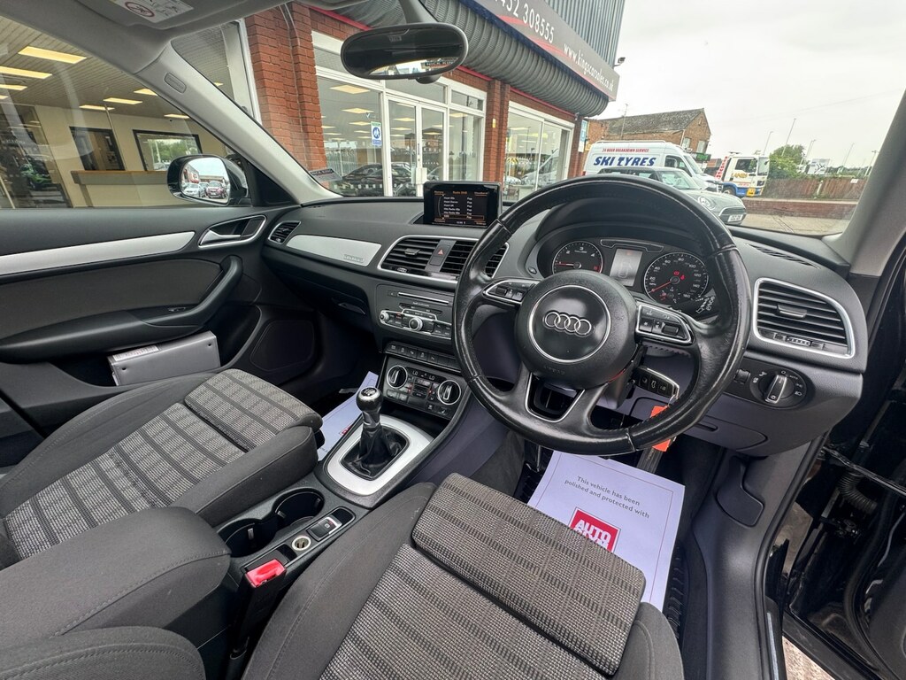 Audi Q3 2.0 Tdi Quattro Se Panroof Nav Dab Ul Black #3