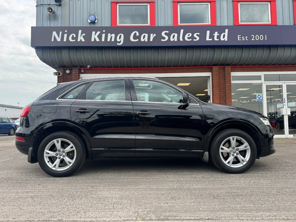 Audi Q3 2.0 Tdi Quattro Se Panroof Nav Dab Ul Black #4