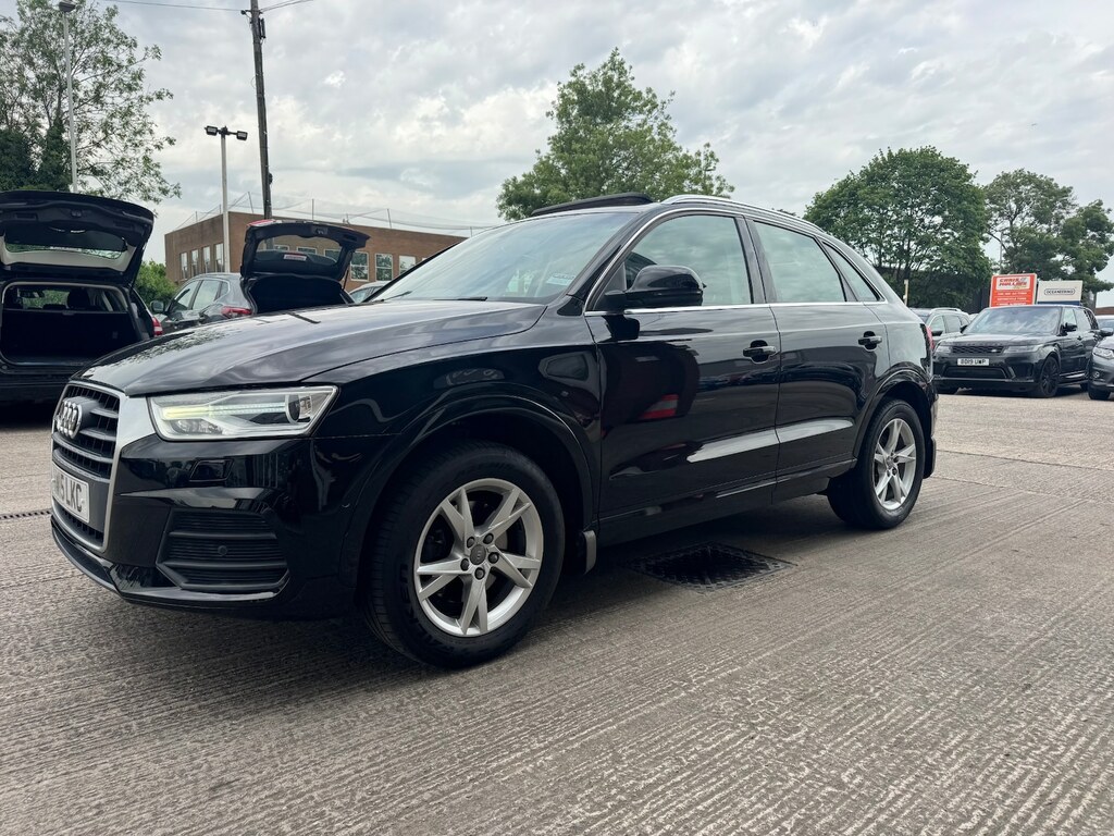 Audi Q3 2.0 Tdi Quattro Se Panroof Nav Dab Ul Black #6