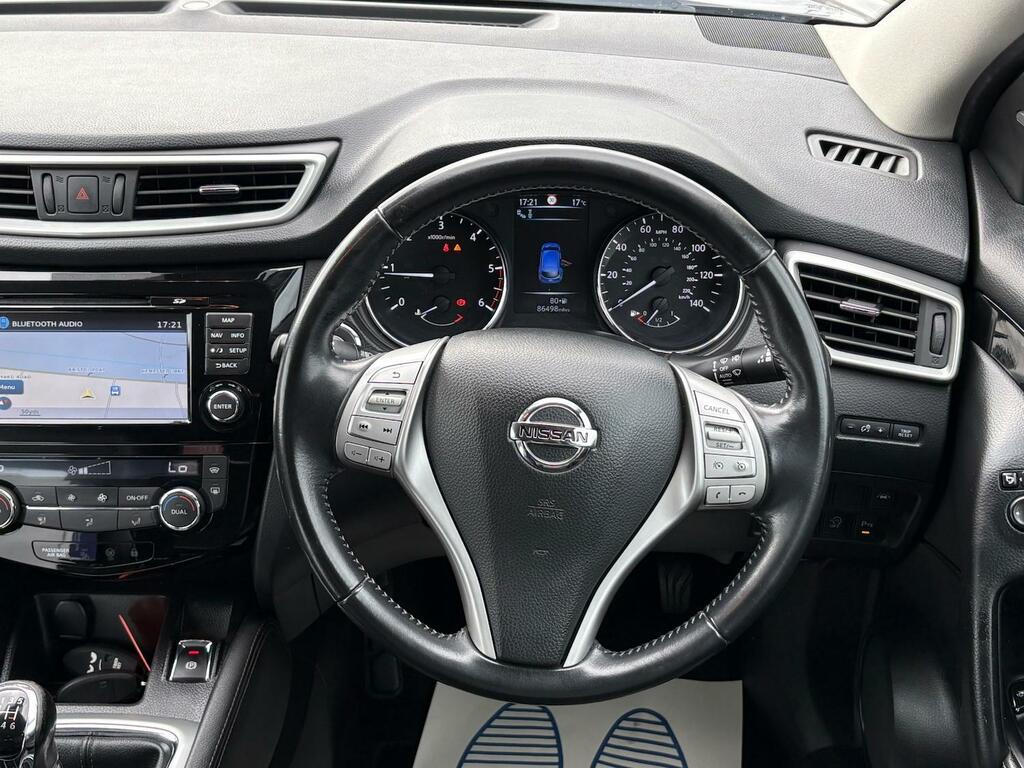 Nissan Qashqai 1.6 Dci Tekna 4Wd Nav Camera Leather PY15KKP Blue #3