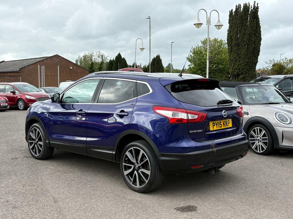 Nissan Qashqai 1.6 Dci Tekna 4Wd Nav Camera Leather PY15KKP Blue #2