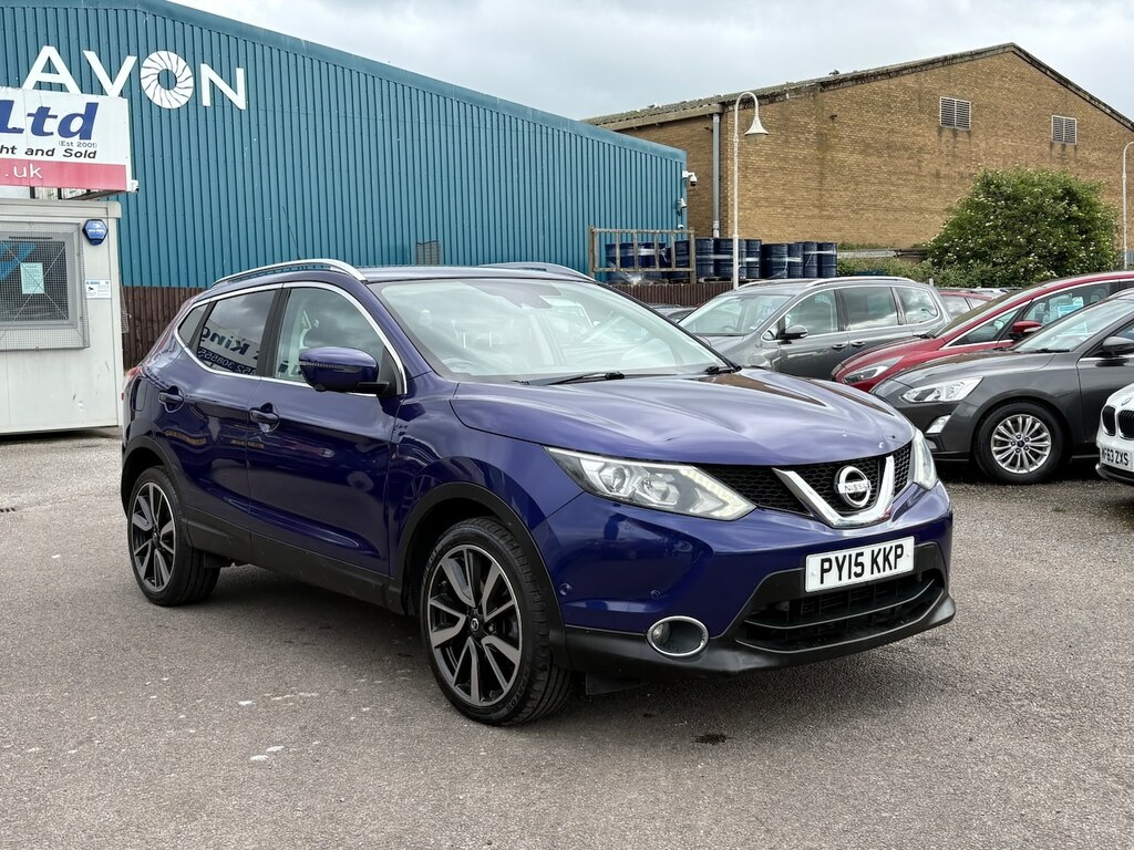 Nissan Qashqai 1.6 Dci Tekna 4Wd Nav Camera Leather Blue
