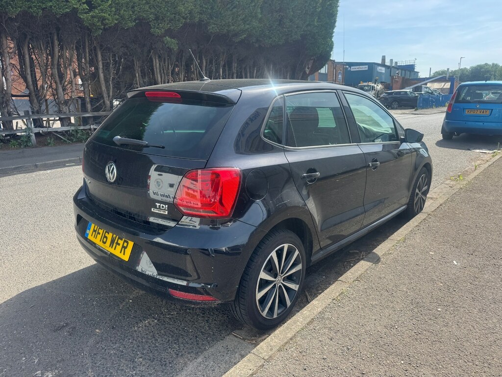Volkswagen Polo 1.4 Tdi 75 Match 20 Tax Ulez 78 Mpg 1 Black #6
