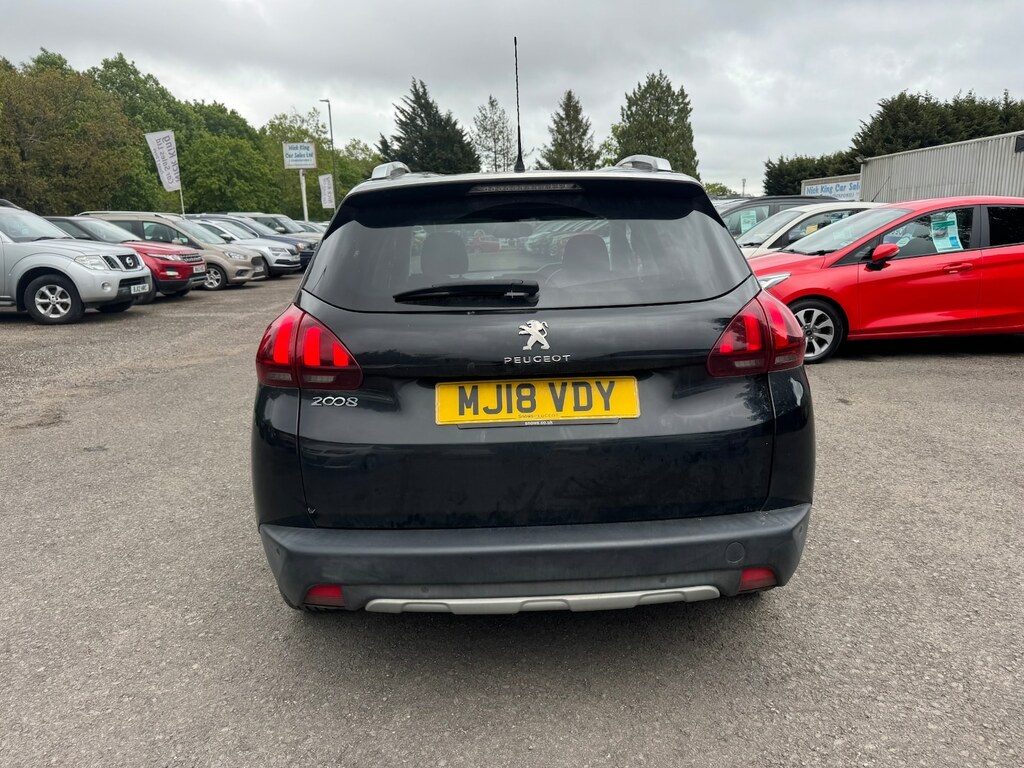 Peugeot 2008 1.2 Puretech Allure MJ18VDY Black #4