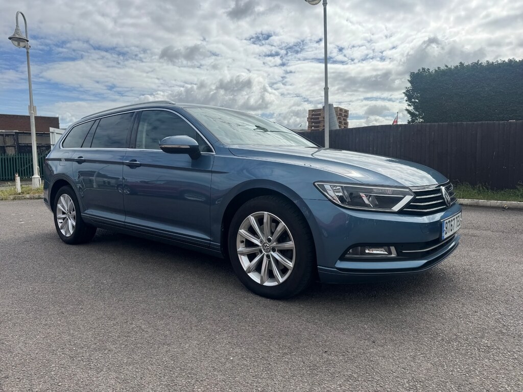 Volkswagen Passat 1.6 Tdi Se Business 1 Owner Nav Ulez Blue