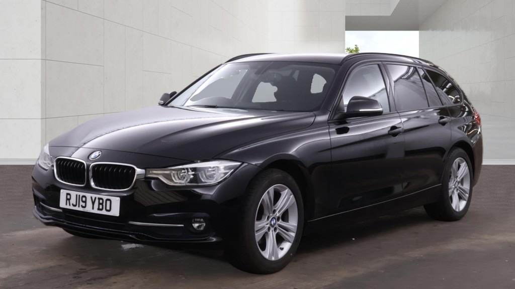 BMW 3 Series 316D Sport Pro Media Nav Ulez Dab B RJ19YBO Black #4